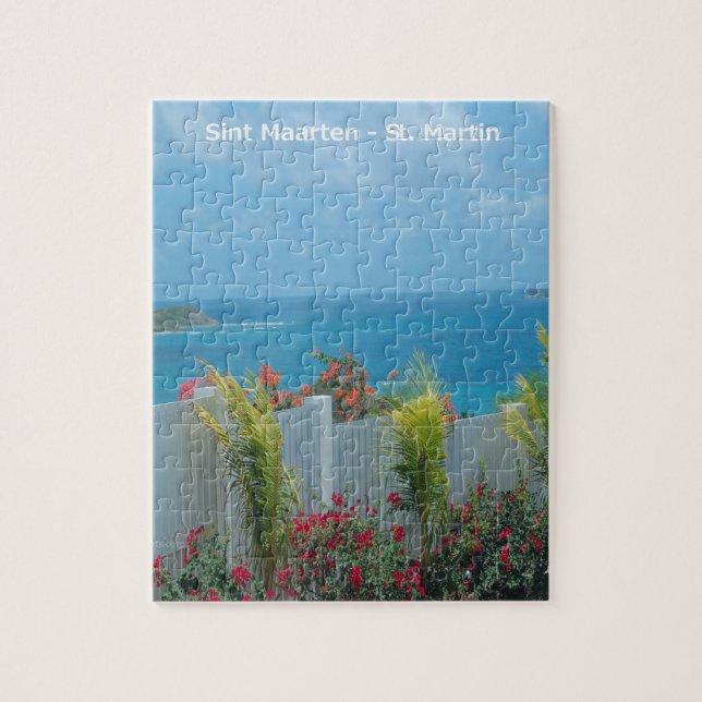 Sint Maarten - Puzzle Oceanview de St Martin (Vertical)