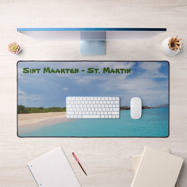 Sint Maarten - Scène de la plage St Martin (Bureau 1)