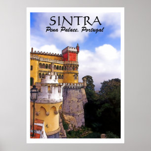SINTRA, Palais Pena, poster photo