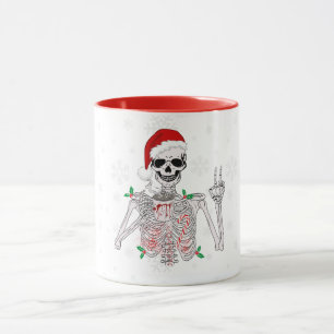 Sip en style Éffrayant : Skeleton Coffee Mug