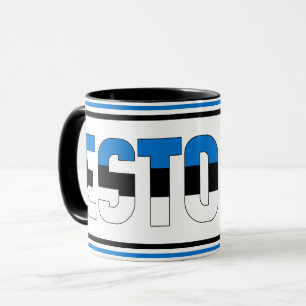 "Sippin' with Estonie" Mug de café patriotique