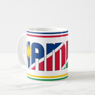 "Sippin' with Namibie" Mug de café patriotique
