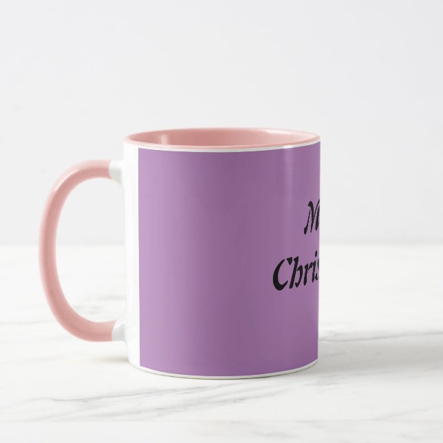 "Sips joyeux : Mugs à thème de Noël pour la fête (Gauche)