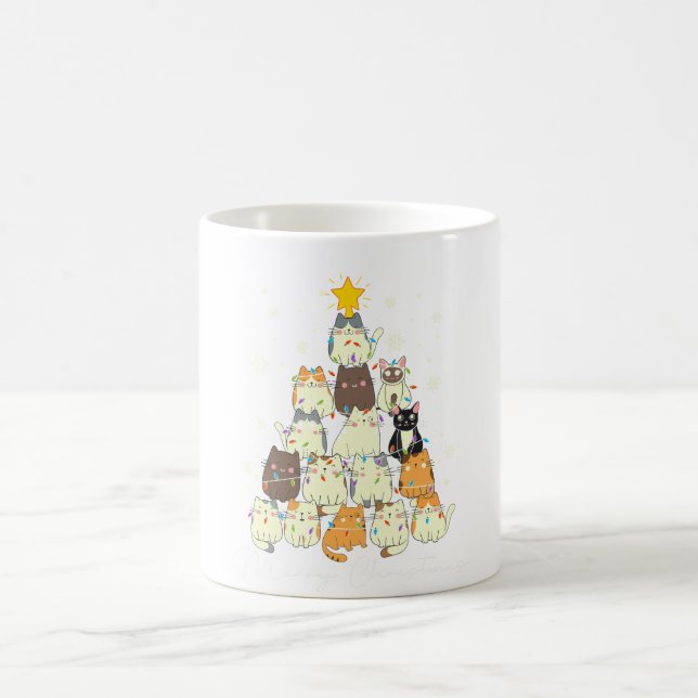Sips & Stickers - Vibes de chat Purr-fect Mug (Centre)