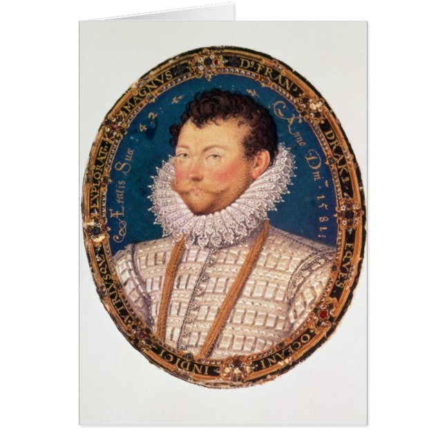 Sir Francis Drake, 1581 (Devant)