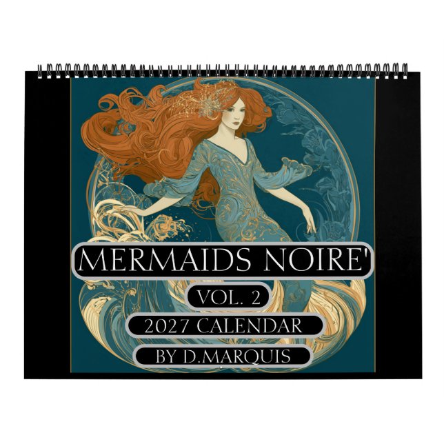 SIRÈNES NOIRE' VOL.2 CALENDRIER 2027 (Protection)