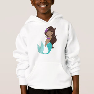 Sirène Afro-Américaine, Cheveux Brown, Épée