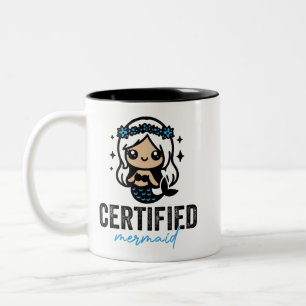 Sirène certifiée Sirène de mer Mug Queen