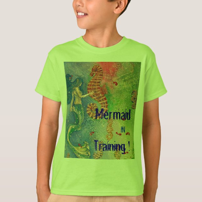 Sirène dans la formation ! T-shirt (Devant)