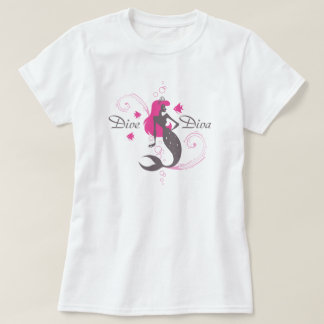 Sirène de rose "de diva de piqué" (le T-shirt des