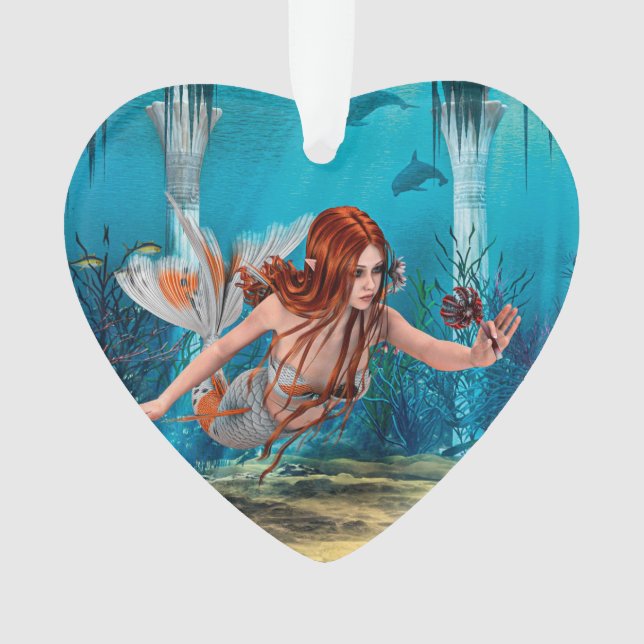 Sirène d'Imaginaire et Lys de mer (devant)