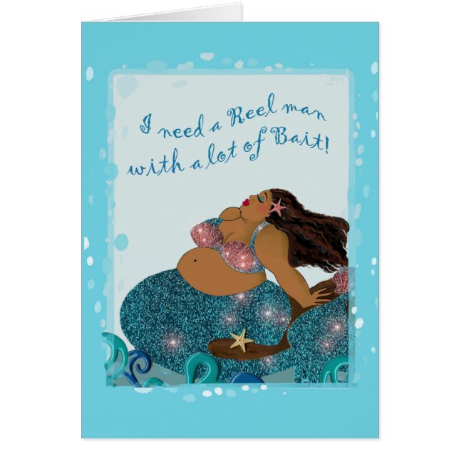 "Sirène Diva Africaine Américaine" (Devant)