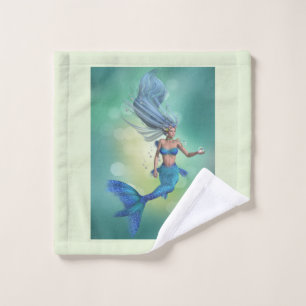 Sirène en bleu