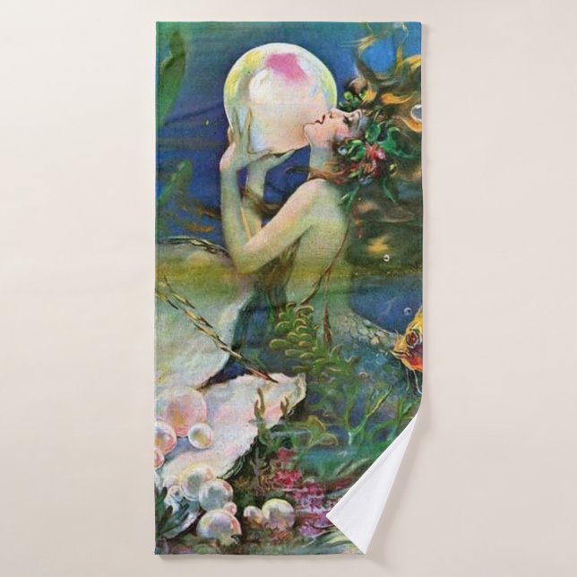 sirène fantastique (Serviette de bain)