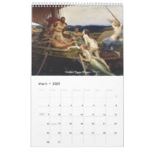 Sirène Sirène classique Tableau Calendrier