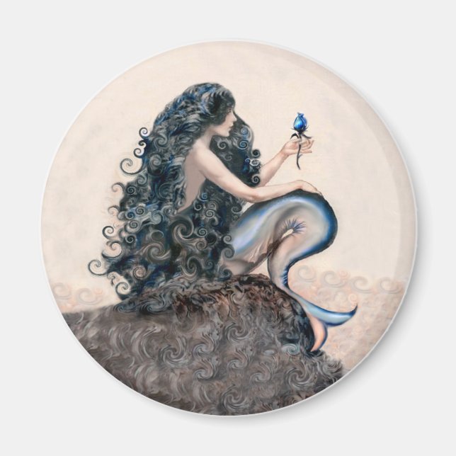 Sirène Sirènes Imaginaire Mythe Magnet (Devant)