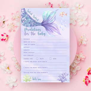 Sirène sous la mer Prédictions et conseils bébé