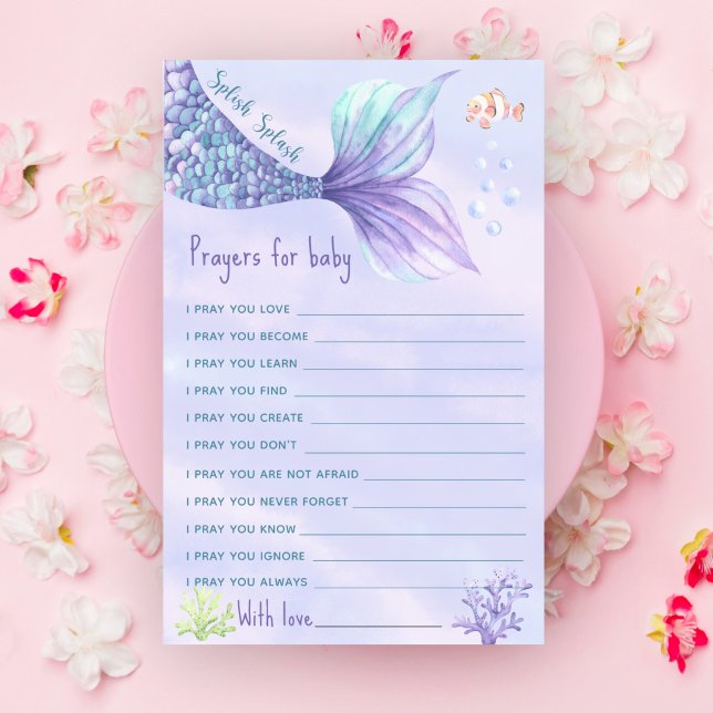 Sirène sous la mer Prières pour bébé (Créateur téléchargé)