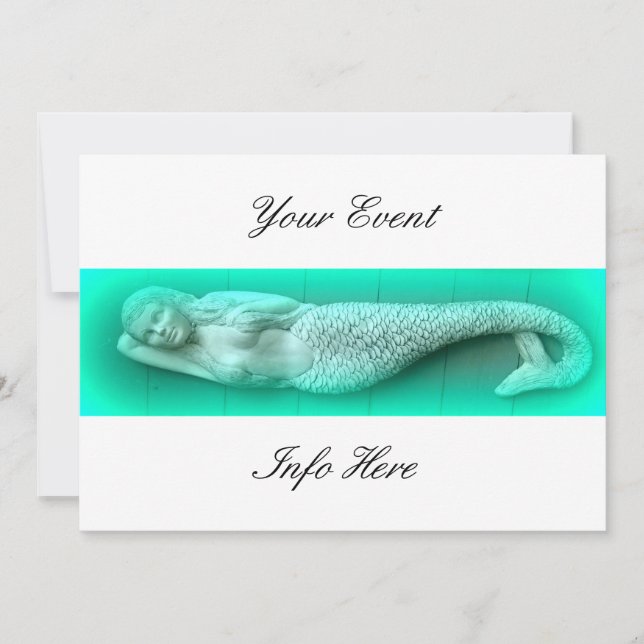 sirène verte (Devant)