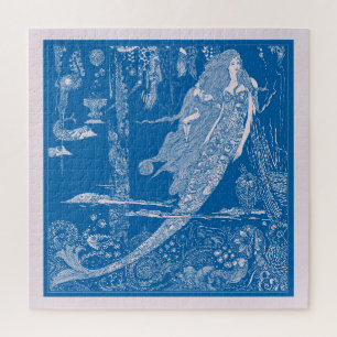 Sirène vintage 676 Piece Difficult Jigsaw Puzzle