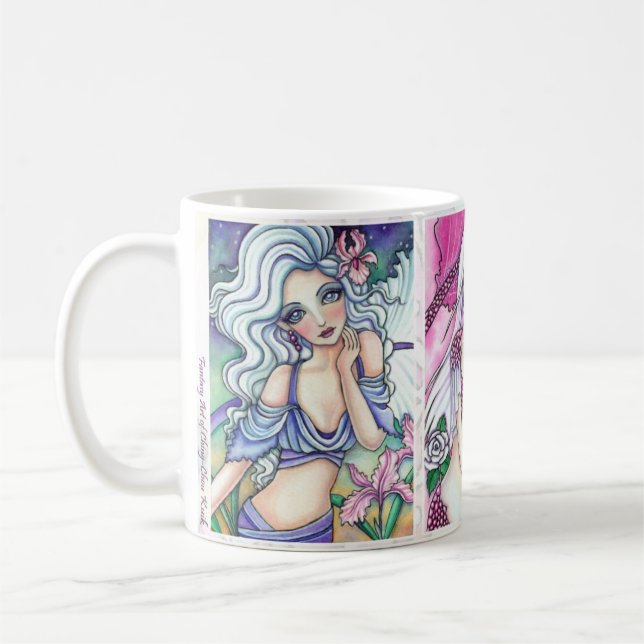 * Sirènes d'une chevelure pâles * - tasse (Gauche)