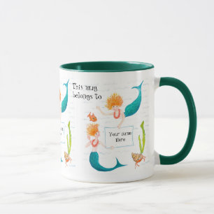 Sirènes Ringer Mug à personnaliser