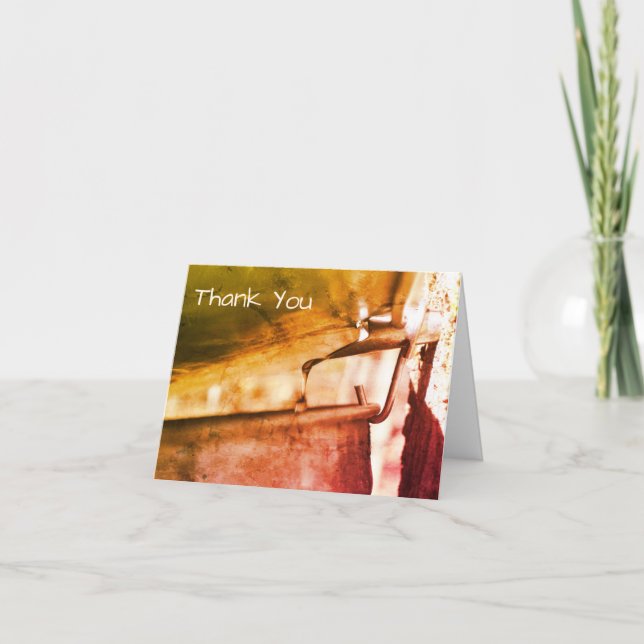 Sirop d'érable Carte de remerciements d'art nature (Devant)