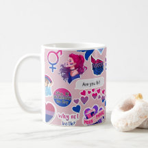 Sirotez avec Fierté LGBTQ+ Affirmation Mug