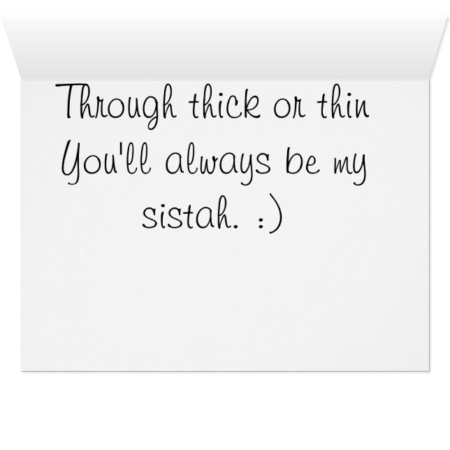 Sistahhood et nous sont puissants ensemble (Intérieur Horizontal (Bas))