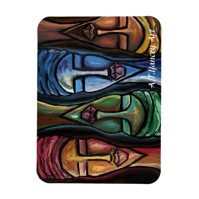 Sistas United Premium Flexi Magnet (Vertical)