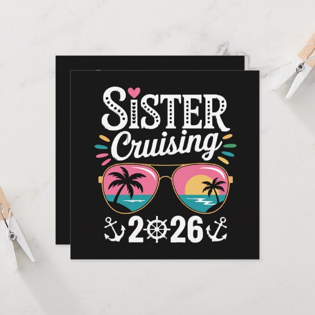 Sister Curising 2026 (Devant/Arrière en situation)