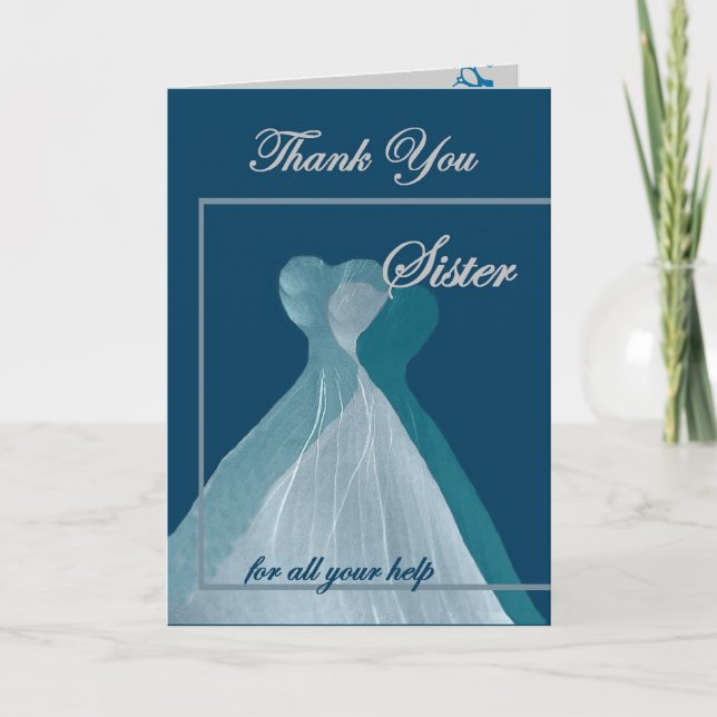 SISTER Merci Bridesmaid - TURQUOISES (Devant)