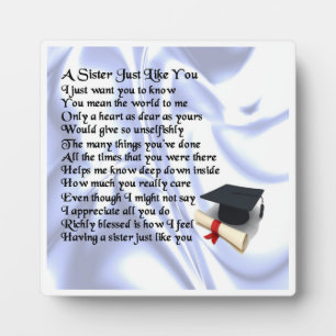 Sister Poem Plaque