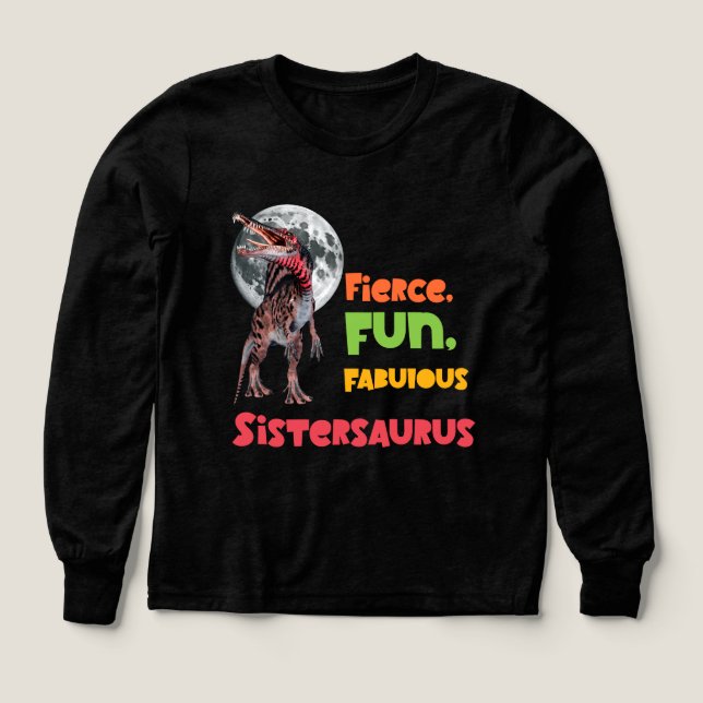 Sistersaurus Équipe de dinosaures sœurs appariées  (Motif recto)