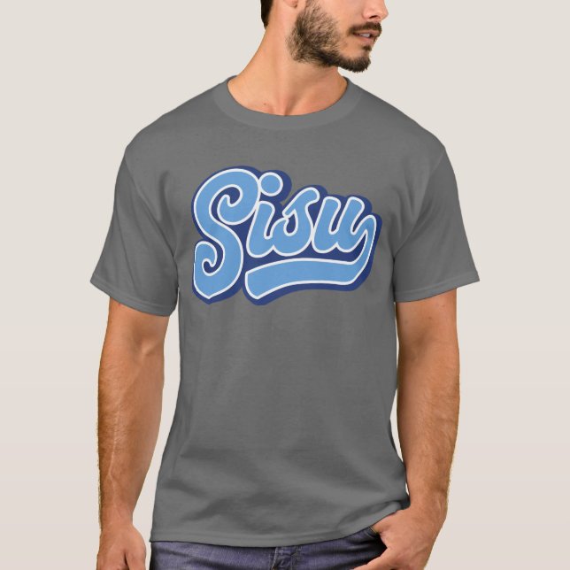 Sisu, Fierté finlandaise, Fin, T-shirt finlandais (Devant)