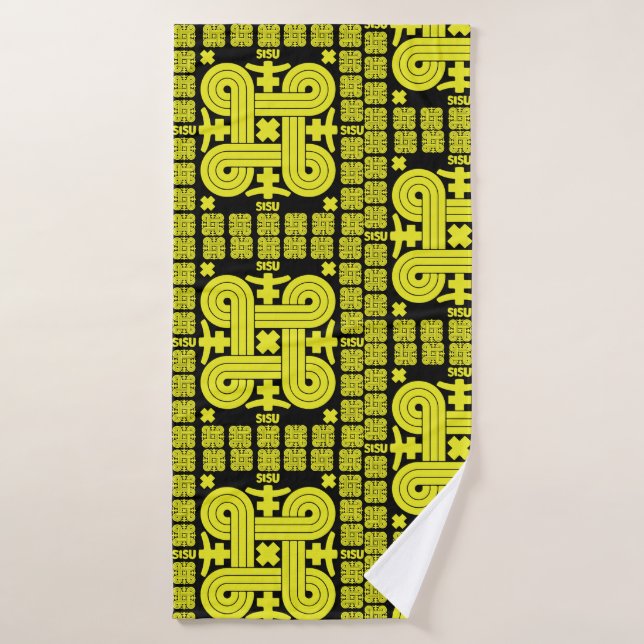Sisu L'Esprit Finlandais (Serviette de bain)