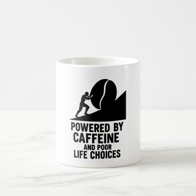 Sisyphus Café Grind Drôle Sarcastique Citation Mug (Centre)
