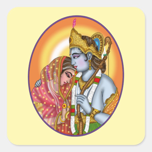 Sita Ram Stickers (Devant)