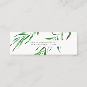 Site Mariage de la verdure Cartes RSVP, Boîtier