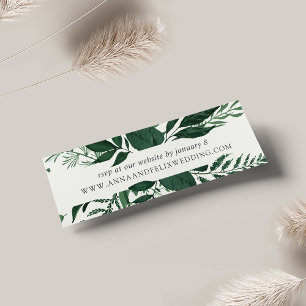 Site Mariage Wild Forest Cartes RSVP   Mini