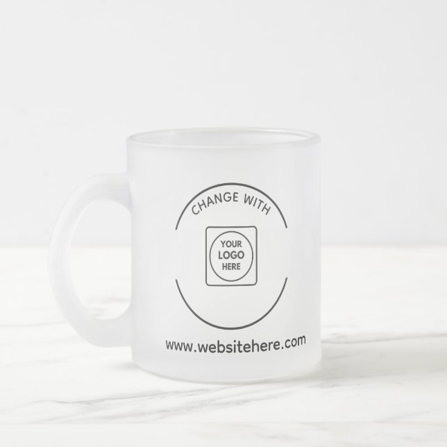 Site Web de Logo d'Entreprise personnalisé Mug en  (Gauche)