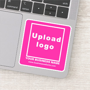 Site web d'entreprise sur un autocollant vinyle ca