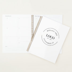 Site Web du logo d'entreprise simple personnalisé