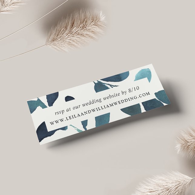 Site Web Mariage en botanique pressé Cartes RSVP (Créateur téléchargé)