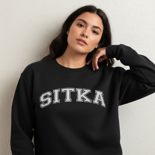 SITKA Sweatshirt de Style Universitaire Amérique C