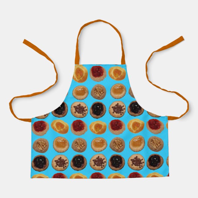 Six Kolaches sur un tablier bleu clair (Recto)