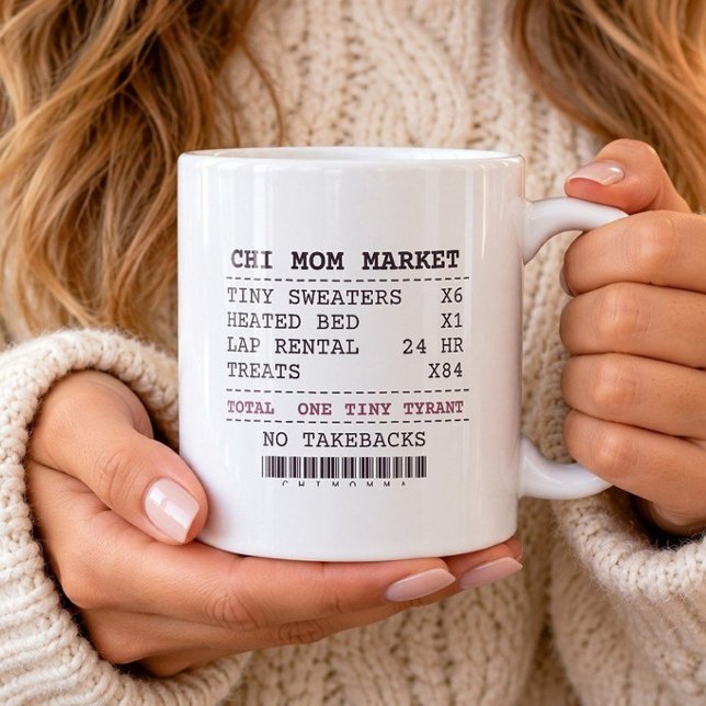 Six Pullovers Un Tout Petit Tyran Mug Café Drôle (Créateur téléchargé)