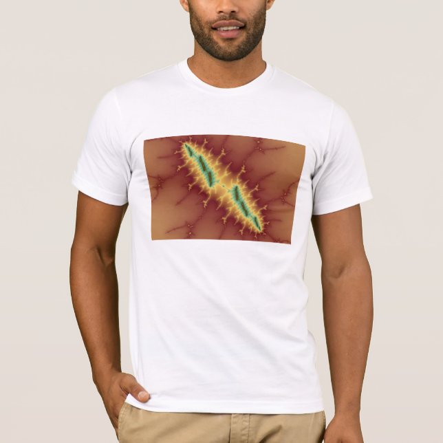 Six Stripes - T-shirt Fractal (Devant)