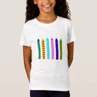 Six T-shirts d'anniversaire d'ans