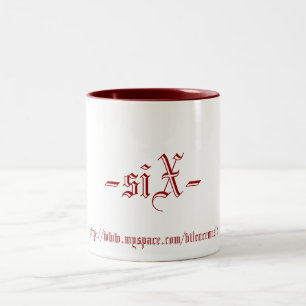 Six tasses (rouges)